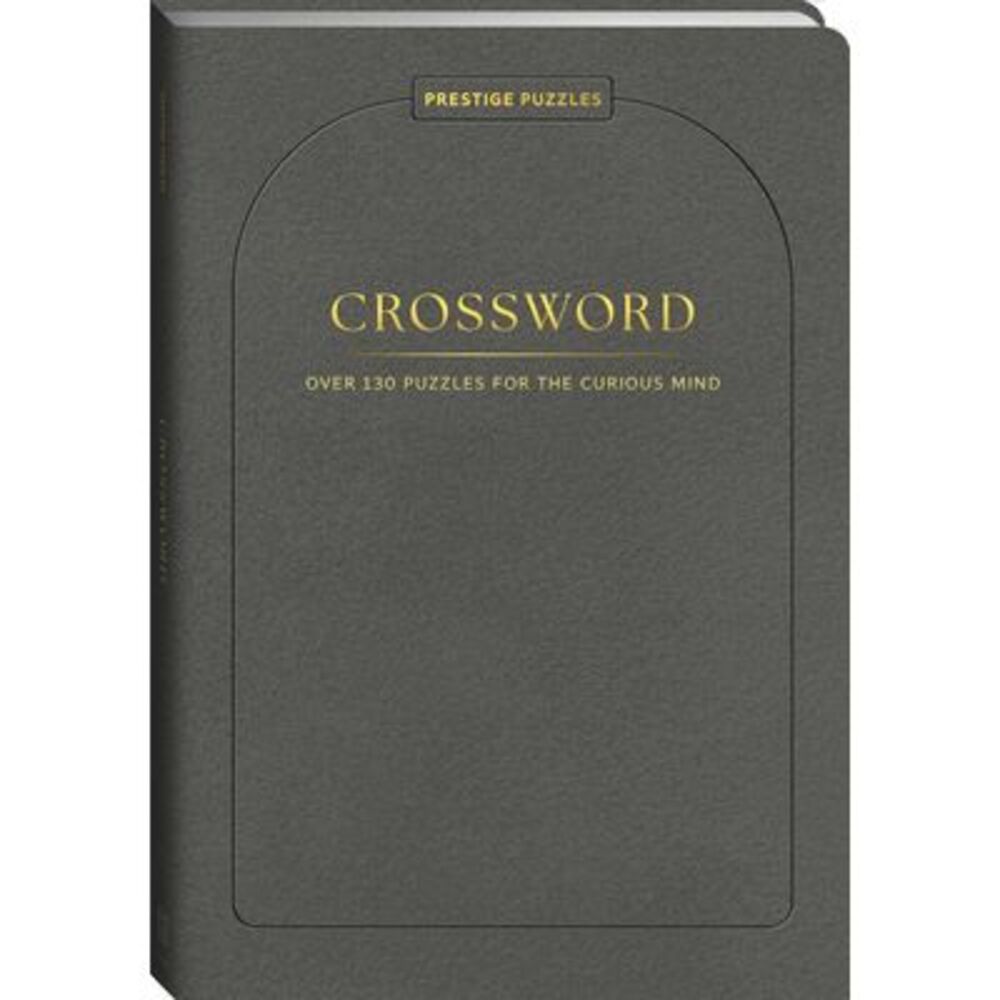 Faux Suede Puzzles: Crossword -- Hinkler